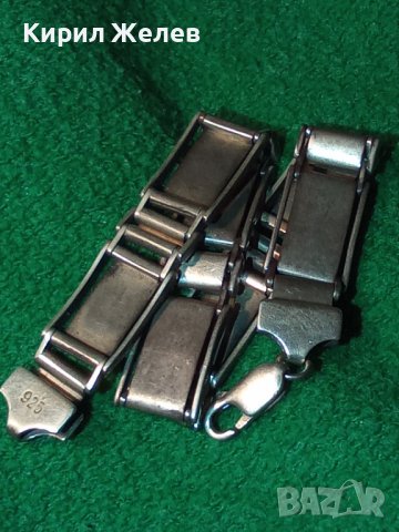 СТИЛНА КЛАСИЧЕСКА ВИНТИДЖ АРТ СРЕБЪРНА ГРИВНА СРЕБРО 925 МАЙСТОРСКА БИЖУТЕРИЙНА ИЗРАБОТКА 39922, снимка 18 - Гривни - 42600288