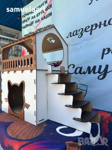 Дървена къщи за котки, снимка 14 - За котки - 50927891