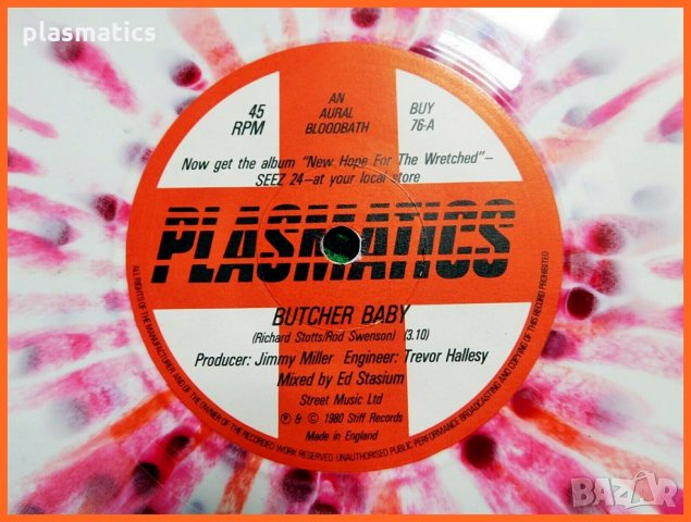 Vinyl-грамофонни плочи - PLASMATICS / W.A.S.P., снимка 5 - Грамофонни плочи - 27041046