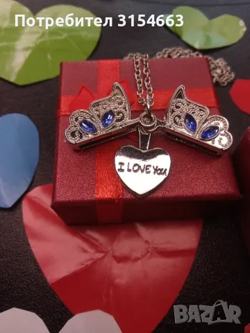 Колие с кристали , снимка 4 - Колиета, медальони, синджири - 49657855