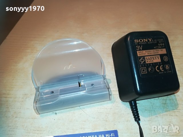 sony minidisc charger-внос sweden 2705211211, снимка 1 - MP3 и MP4 плеъри - 33013934