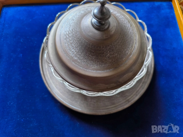 made in germany старинен съд 1900 за захар f.w.q.e. маркиран