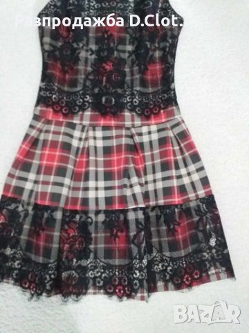 Рокля с дантелаS размер, снимка 2 - Рокли - 27938040