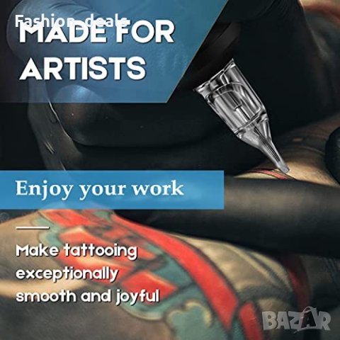Нов комплект смесени Консумативи Игли мастило татуировка татус начинаещи, снимка 6 - Други - 40435056