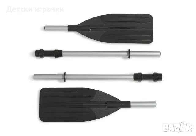 Надуваема лодка Excursion 5 Intex 366 x 168см, PVC, за 5 души, с гребла, снимка 4 - Водни спортове - 49899590