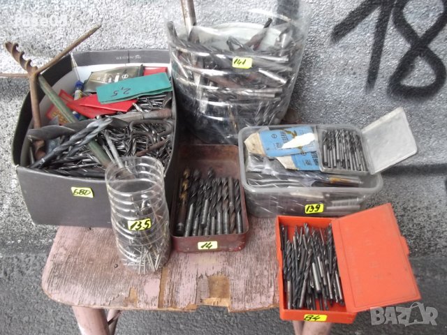 Лот от 1193 бр. свредла