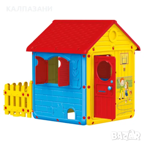 DOLU Градинска къща с ограда 122x156x104см.3019, снимка 3 - Други - 47435295