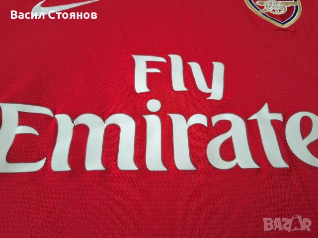 Arsenal / Арсенал Nike home 2013-2014г. - за ръст (158-170см), снимка 3 - Фен артикули - 40577844