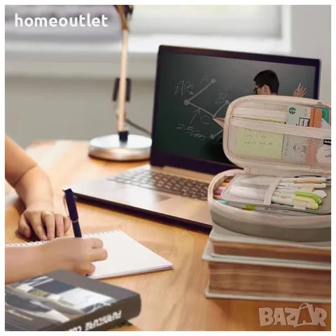 Пинал, два цвята PENCIL CASE , снимка 5 - Ученически пособия, канцеларски материали - 47543655