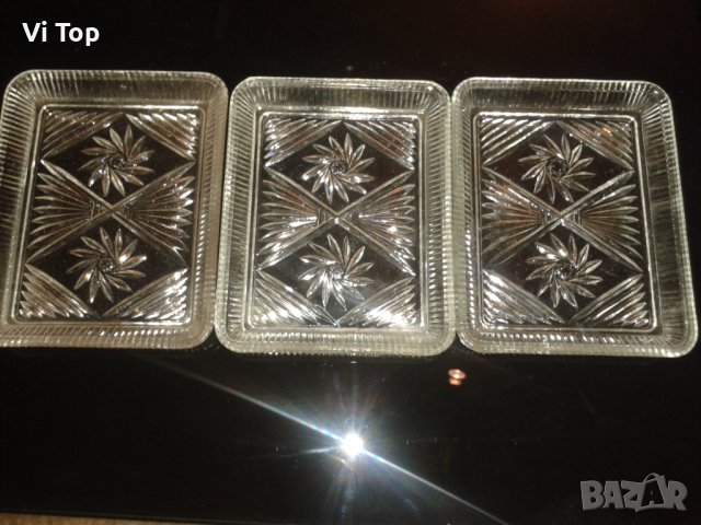 Кристални купи ,гарафа,чинийки, снимка 4 - Други - 33894074