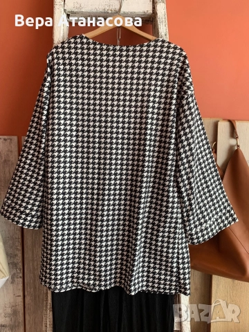 💄♥️👠 Блейзър в Бяло и черно🍓, снимка 2 - Сака - 51783927