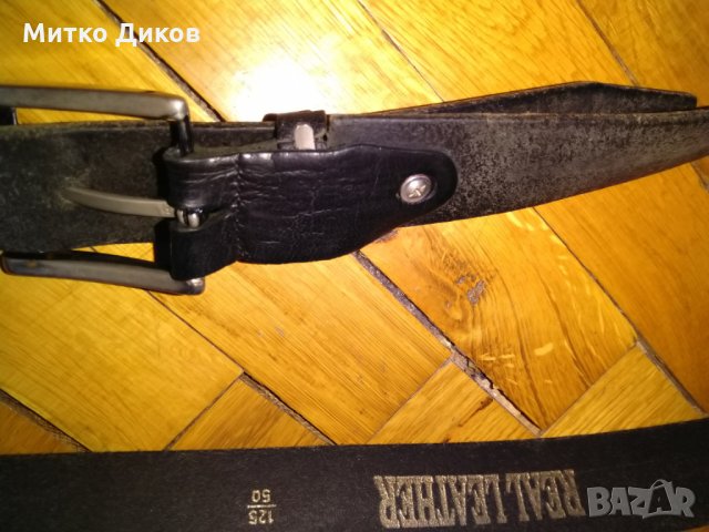 Колан G-Star естествена кожа 129см х37мм, снимка 6 - Колани - 27647984