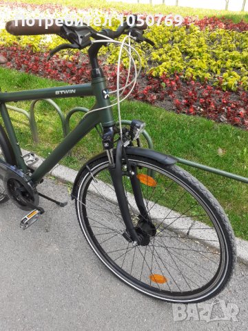 Градски велосипед за дълги разстояния B'TWIN HOPRIDER 500 - 2021 г. , снимка 6 - Велосипеди - 34164751