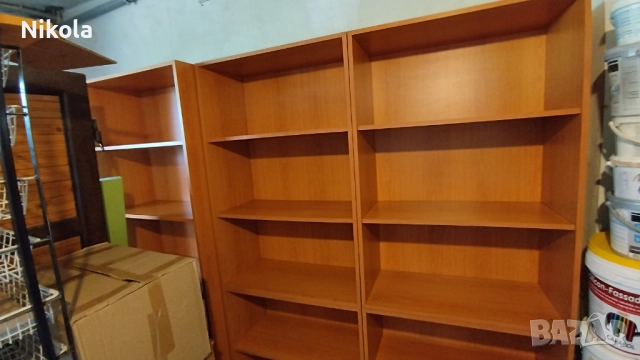 Етажерка 80/203см - офис шкаф с рафтове за документи 4бр