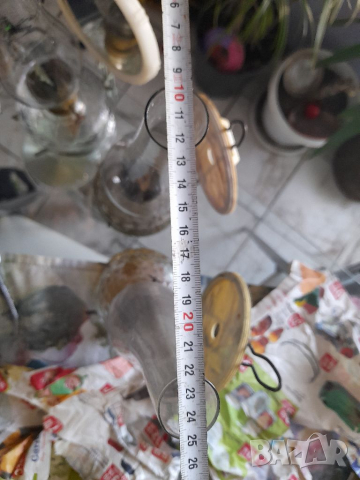 3 броя газени лампи, снимка 4 - Настолни лампи - 36557065