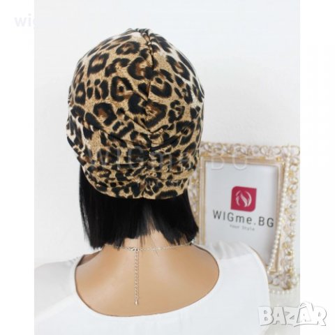 Тюрбан за коса - леопардов принт, снимка 3 - Аксесоари за коса - 33146250