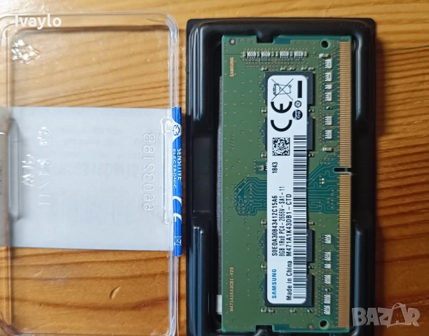 Samsung 8GB DDR4 2666- за Лаптоп