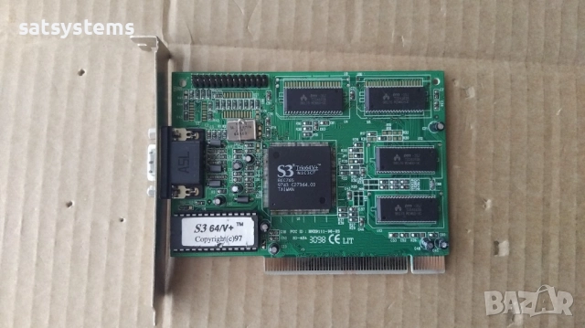 Видео карта S3 Trio 64V+ Trio S3-4SA 2MB PCI