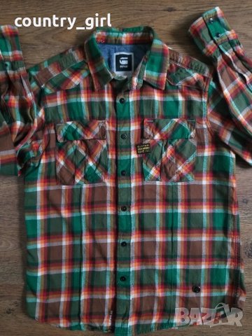 g-star deck bergen shirt - страхотна мъжка риза, снимка 3 - Ризи - 27597385