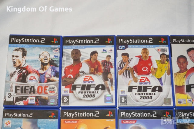Игри за PS2 Fifa 06/Fifa 2005/2004/2003/2002/PES 2 3 4 5 6/Arsenal/Fifa Street 1 2/Gaelic Games 2, снимка 2 - Игри за PlayStation - 52868757