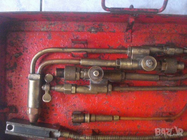 ГОЛЯМ НЕМСКИ КОМПЛЕКТ ГОРЕЛКИ И РЕЗАК ЗА ОКСИЖЕН ЗА ГАЗОКИСЛОРОДНО АЦЕТИЛЕН ЗАВАРЯНЕ РЯЗАНЕ СПОЯВАНЕ, снимка 16 - Други инструменти - 37486903