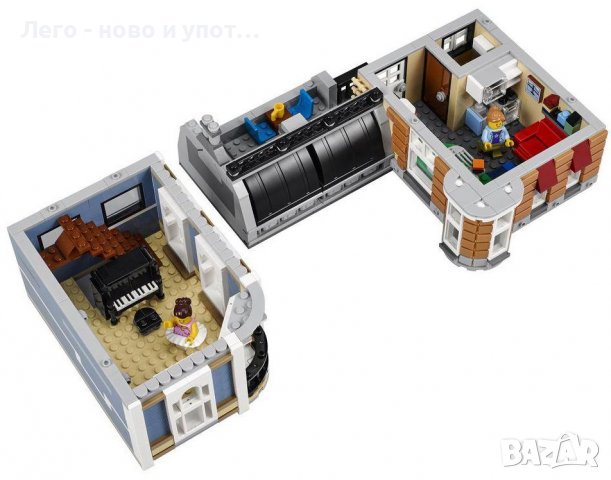Употребявано Lego Creator Expert - Градски площад (10255) , снимка 5 - Конструктори - 40137982
