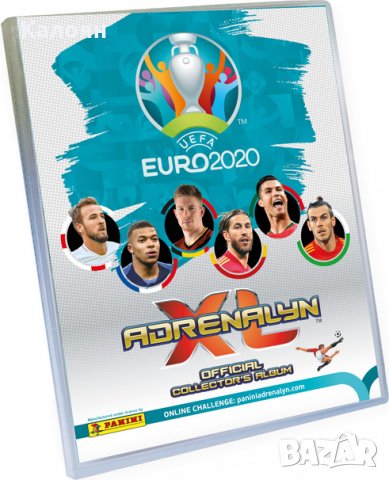 Албум за карти Адреналин на Евро 2020 (Панини)