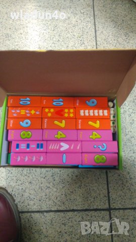 Детска ДЖЕНГА с цифри - 35лв, снимка 5 - Образователни игри - 25827906
