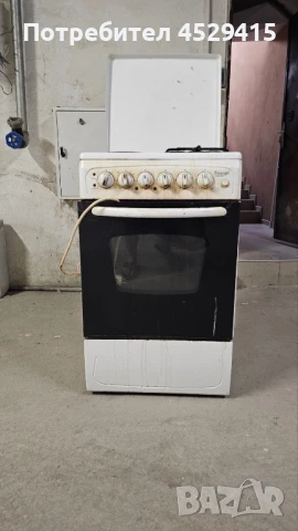 Фурна на ток с котлони на ток и газ - италианска Snaige, снимка 1