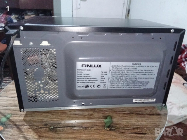 Микровълнова фурна Finlux за части, снимка 5 - Микровълнови - 51735570