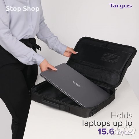 Чанта за лаптоп Targus TAR300, 15.6", Черна , снимка 5 - Лаптоп аксесоари - 38049294