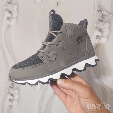 боти/ ботуши Sorel Боти Kinetic Caribou NL3372 Зелен номер 38, снимка 5 - Дамски боти - 47584342