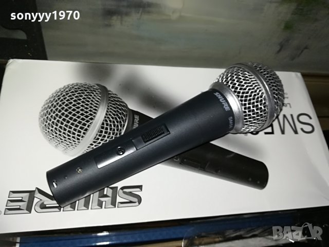 shure sm58-ВОКАЛЕН КОМПЛЕКТ-profi microphone, снимка 8 - Микрофони - 28694150