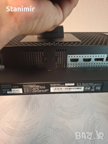 Монитор 2k QHD 240hz IPS Lenovo Legion 240 Hz Y27qf-30, 27", WQHD 240Hz, снимка 3 - Монитори - 52441011