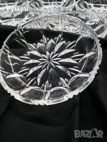 Кристални чинийки/плитки купи , снимка 10 - Сервизи - 51144719