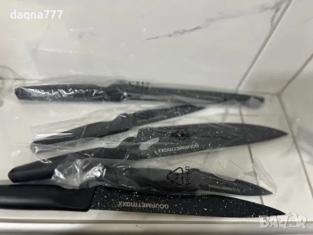 Нови! Комплект от 5 ножа Германия, снимка 7 - Прибори за хранене, готвене и сервиране - 50436014