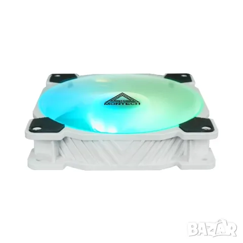 комплект вентилатори Montech Z3 PRO ARGB FAN, 3x120mm Fans, Controller, Remote, ARGB, White, снимка 4 - Други - 48007537