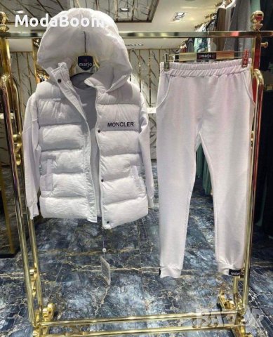 ✨🤍Moncler бял дамски комплект🤍✨
