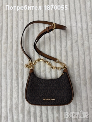 Michael Kors Cora Mini Zip Poucette, снимка 2 - Чанти - 52875815