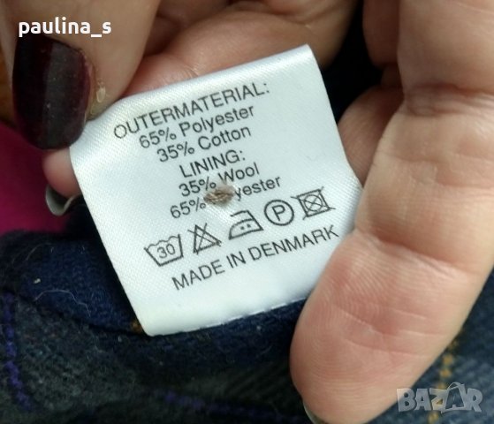 Два броя / Винтидж / Дънково палто / манто "Herluf design" и "Lady Adler" , снимка 14 - Палта, манта - 15851258