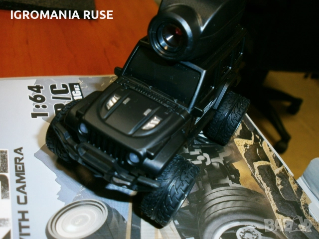 CAR  Remote Control RC 2.4G  With Camera & Lights Джип с камера и дистанционно, снимка 4 - Коли, камиони, мотори, писти - 52923245
