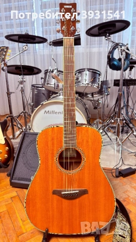 Продавам акустична китара Yamaha TransAcoustic FG-TA.