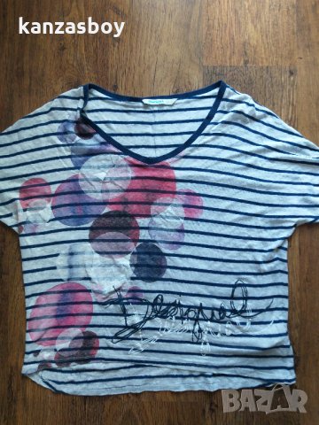 desigual - страхотна дамска тениска, снимка 6 - Тениски - 32436883
