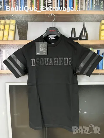Мъжка тениска Dsquared Black Edition 2024 !!!
