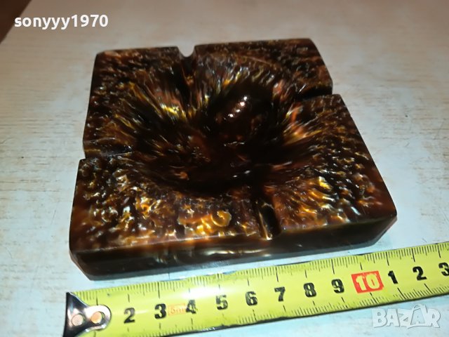 КЕХЛИБАРЕН ПЕПЕЛНИК 1101231027, снимка 9 - Антикварни и старинни предмети - 39263426