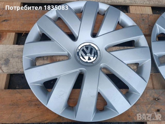 Оригинални тасове VW 15 цола, снимка 2 - Аксесоари и консумативи - 52902840