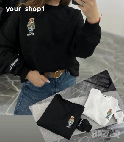 Polo bear by Ralph Lauren дамска блуза , снимка 5 - Блузи с дълъг ръкав и пуловери - 53606369