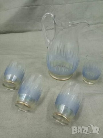 Продавам царски сервиз , ръчно стъкло , снимка 3 - Чаши - 27783520