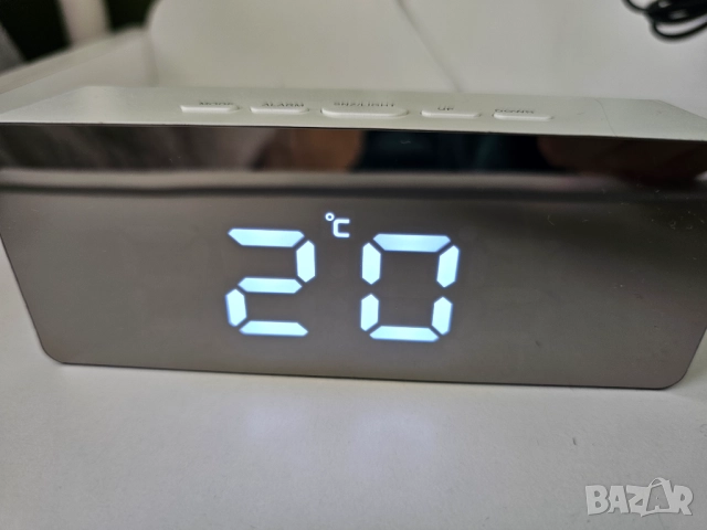 Часовник с аларма, снимка 3 - Друга електроника - 52364718