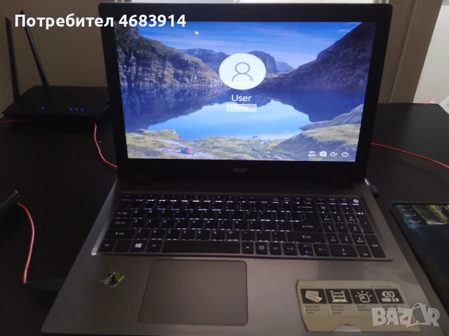 Геймърски лаптоп Acer